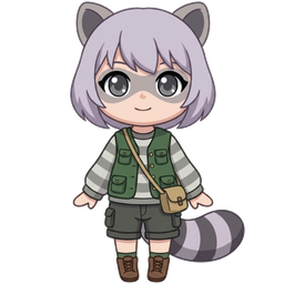 Raccoon fairy
