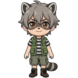 Raccoon fairy